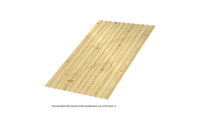 Профлист Металл Профиль МП10 0.5 ECOSTEEL® матовый Сосна A