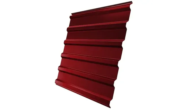 Профлист Grand Line C20R 0.5 Satin RAL 3011 Коричнево-красный