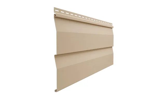 Виниловый сайдинг Docke Корабельный брус D4.5DL STANDARD крем-брюле 3000х232