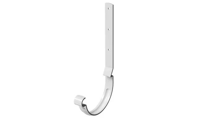 Карнизный крюк длинный STAL PREMIUM, пломбир