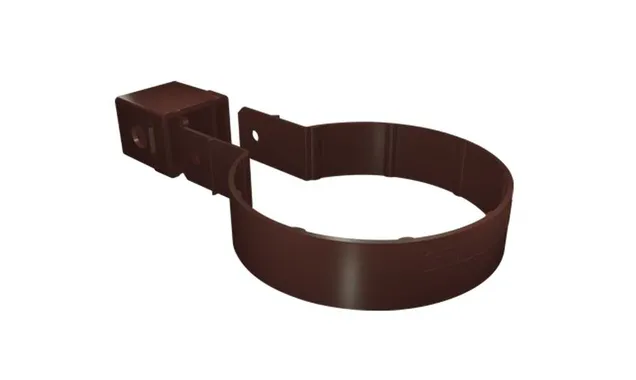 Хомут трубы Kliker ПВХ Grand Line Premium шоколадный (RAL 8017)