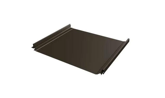 Фальцевая кровля Кликфальц Pro Grand Line 0,5 Velur RR 32 Темно-Коричневый