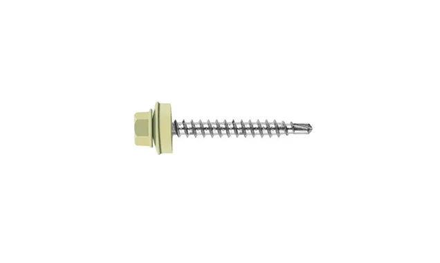 Саморез кровельный Daxmer 4,8х50 RAL 7013 (150) сверло №1