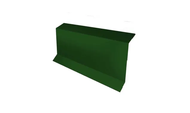 Планка примыкание в штробу 60 0,45 Drap RAL 6005 зеленый мох