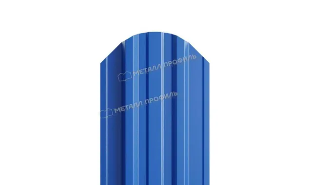 Штакетник Металл Профиль TRAPEZE-O 0,5 PURMAN® RAL5005 Синий насыщенный