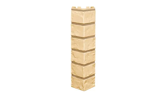 Наружный угол Vilo Brick Sand с фугой