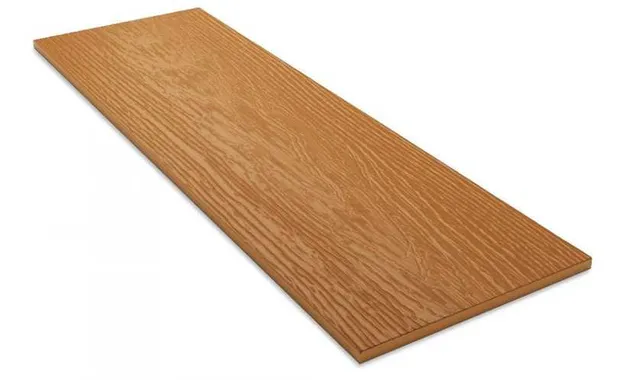 Фиброцементный сайдинг Decover RAL 8023 Caramel 8х190х3600