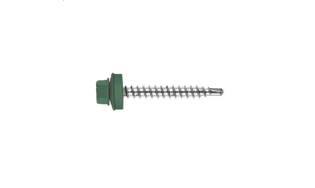 Саморез кровельный Daxmer 4,8х50 RAL 5020 (150) сверло №1