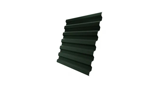 Профлист Grand Line C21R 0.5 GreenCoat Pural BT, matt RR 11 Темно-зеленый