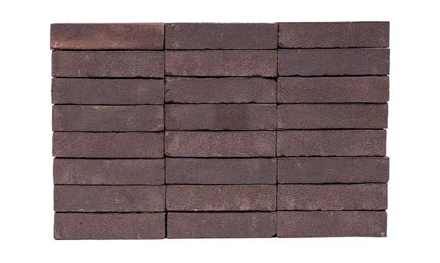 Кирпич облицовочный ENGELS VORMBACK Aubergine, 210х100х50 мм