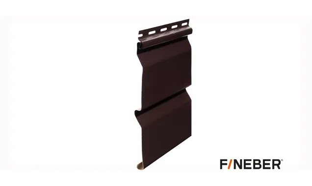 Акриловый сайдинг FINEBER STANDART (Темный дуб), 3,66м