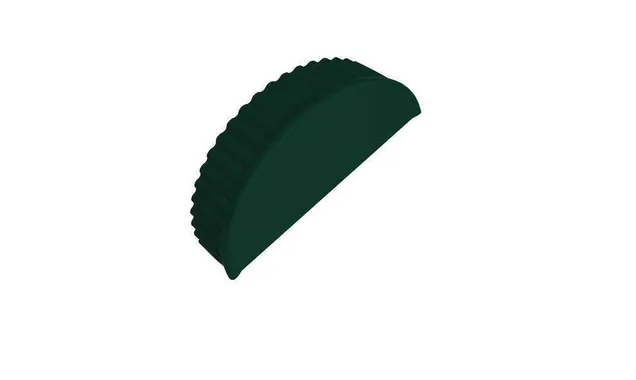 Заглушка малая торцевая Satin Мatt RAL 6005 зеленый мох
