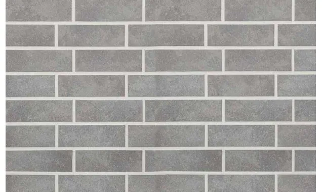 Клинкерная плитка Stroeher Keravette Shine 840 grigio рельефная NF8, 240х71х8 мм
