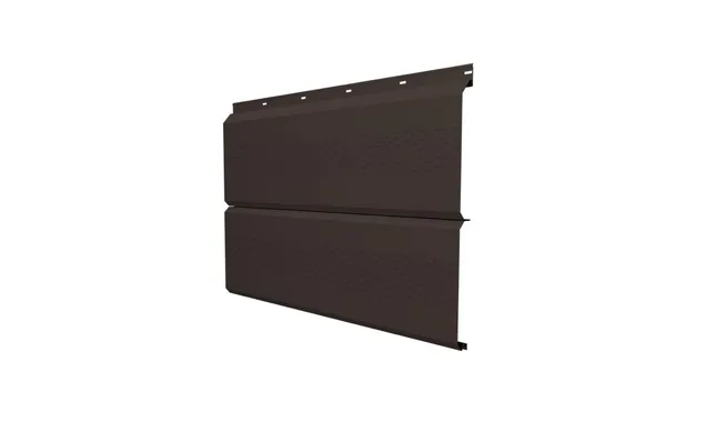 Софит ЭкоБрус с перфорацией 0,345 Grand Line 0,5 Satin RR 32 темно-коричневый