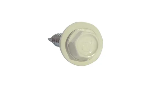 Саморез кровельный Daxmer 4,8х29 RAL 1015 (250) сверло №1