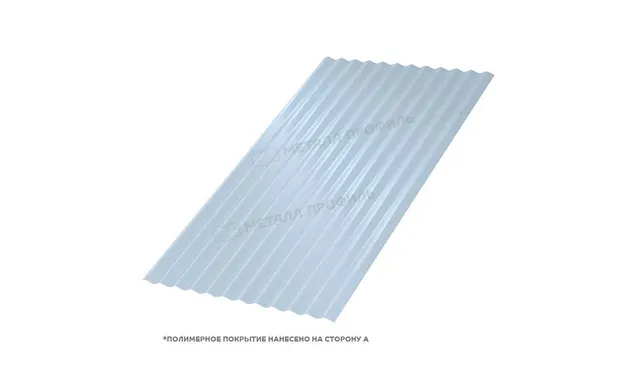 Профлист Металл Профиль МП18 0.5 PURMAN® Galmei, Сиреневый металлик A