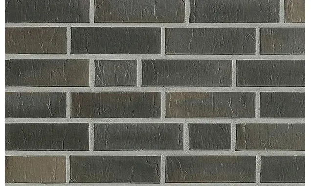 Клинкерная плитка Roben Chelsea Basalt-bunt гладкая, 240х71х14 мм