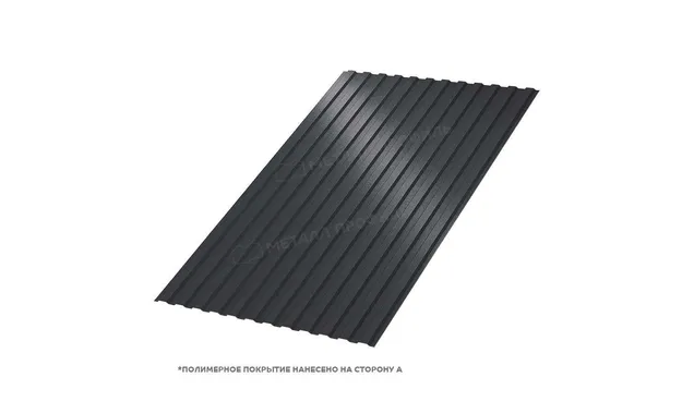 Профлист Металл Профиль МП10 0.45 VikingMP® RAL 9005 Черный темный B