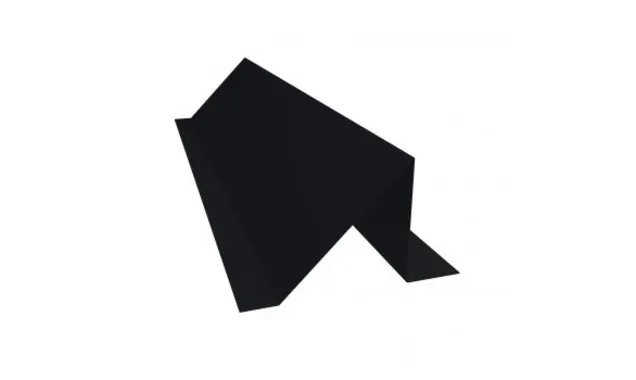 Планка снегозадержания усиливающая 0,5 Satin Мatt RAL 9005 черный