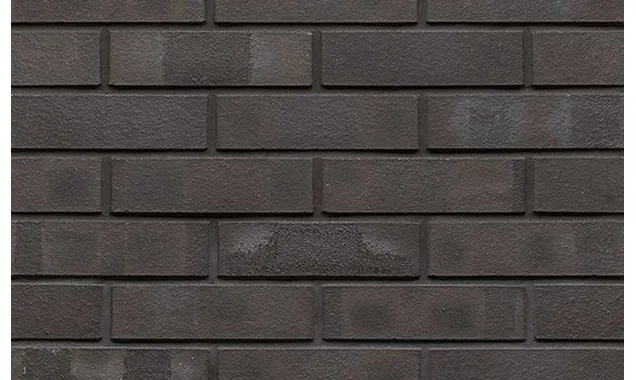 Кирпич клинкерный Muhr 05 KS Eisenschmelz Schwarzbraun Kohle Spezial гладкий, 250х120х65 мм