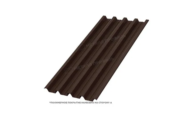 Профлист Металл Профиль Н60 0.5 NormanMP RAL 8017 Коричневый шоколад B