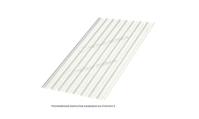 Профлист Металл Профиль МП20 0.5 PURMAN® RAL 9010 Чистый белый B