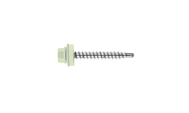 Саморез кровельный Daxmer 4,8х50 RAL 7035 (150) сверло №1