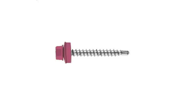 Саморез кровельный Daxmer 4,8х70 RAL 3020 (100) сверло №1