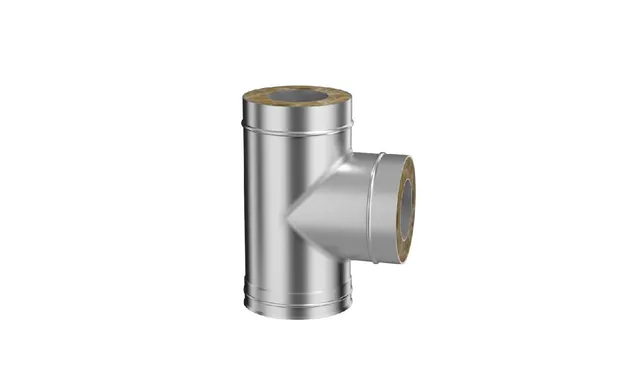 Тройник сэндвича-И Металл и Ко 90х210х150 AISI 430 0,5+AISI 430 0,5 (конденсат)