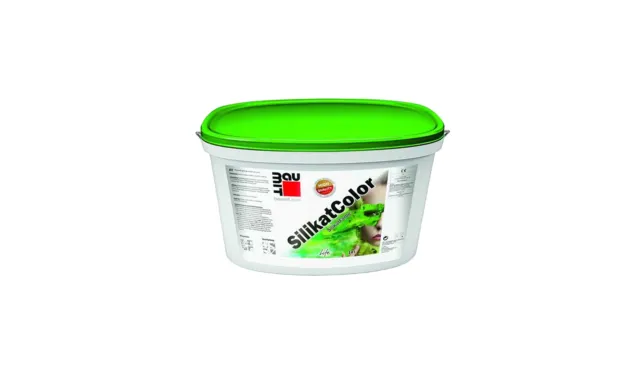 Фасадная краска на основе силикатного вяжущего Baumit SilikatColor БАЗА (Австрия) 14 л