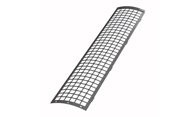 Решетка желоба ТЕХНОНИКОЛЬ ПВХ 125/82, 0,6 м, серый