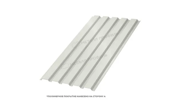 Профлист Металл Профиль МП35 0.5 NormanMP RAL 9002 Серо-белый B