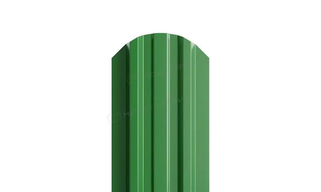 Штакетник Металл Профиль LАNE-O 0,5 NormanMP RAL6002 Зеленый лист