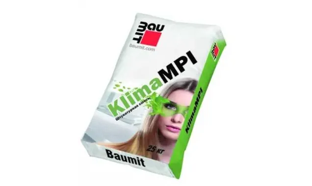Штукатурная смесь Baumit KlimaMPI 25 кг
