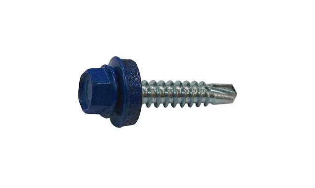 Саморез кровельный Daxmer 4,8х29 RAL 5011 (250) сверло №1