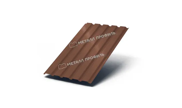Профлист Металл Профиль МП35 0.5 VikingMP® E RAL 8004 Коричневая медь A