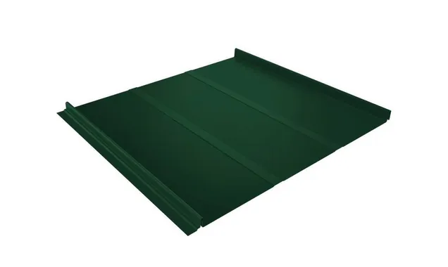 Фальцевая кровля Кликфальц Pro Grand Line 0,5 Satin Matt RAL 6005 Зеленый Мох