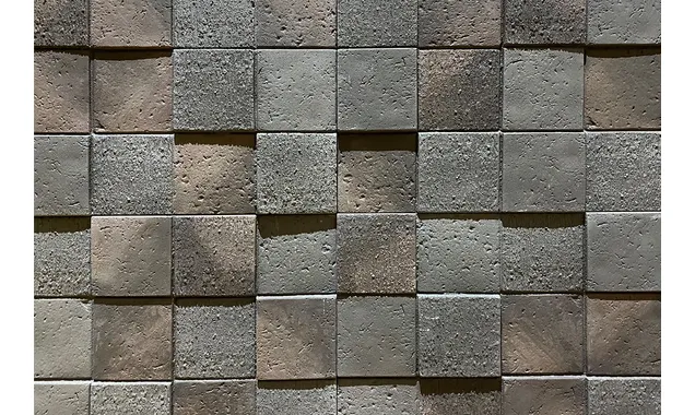 Фасадная панель Каньон 3D мозаика 45