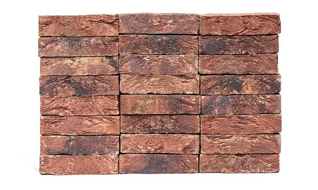Кирпич облицовочный ENGELS Koper roodbont, 209х101х50 мм