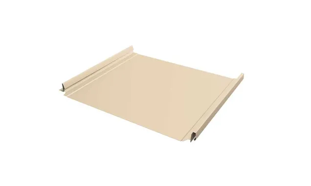 Фальцевая кровля Кликфальц Pro Grand Line 0,5 Satin RAL 1015 Светлая Слоновая Кость