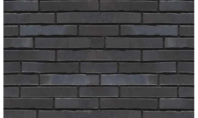 Клинкерная плитка Stroeher Glanzstueck № 1 рельефная, 440х52х14 мм