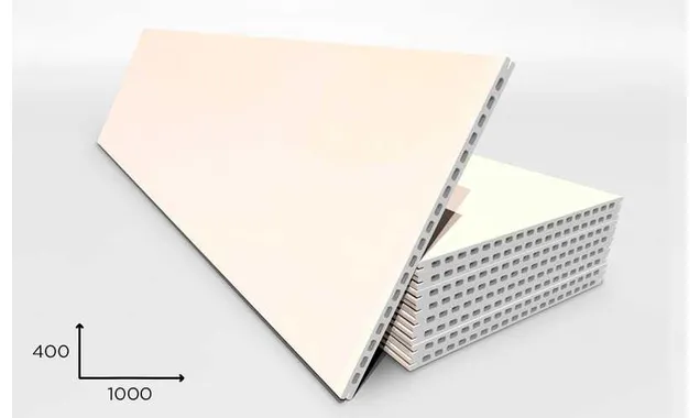 Керамогранитная плита FAVEKER GA20 для НФС, Beige, 1000*400*20 мм
