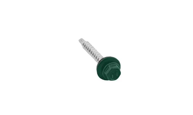 Саморез кровельный Daxmer 4,8х35 RAL 6005 (250) сверло №1
