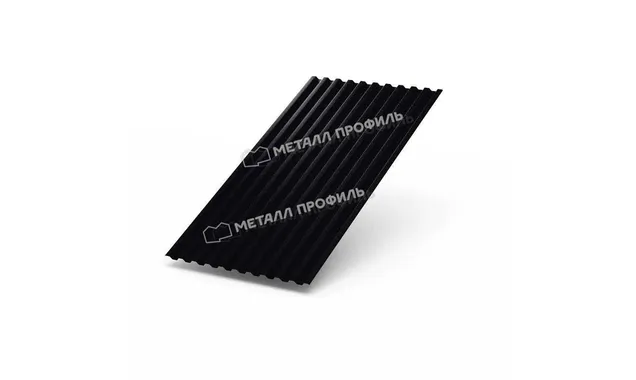 Профлист Металл Профиль C21 0.5 PURMAN® RAL 9005 Черный темный B