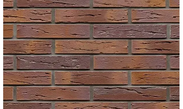 Кирпич клинкерный Muhr 04 Rotbraun-bunt готик, 290х90х52 мм