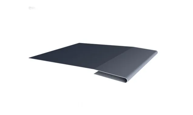 Планка стартовая БХ new 0,45 Drap RAL 7016 антрацитово-серый (2,5м)