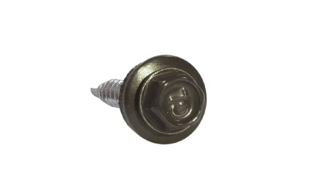 Саморезы 4,8х50 RAL 8019 (100 шт)