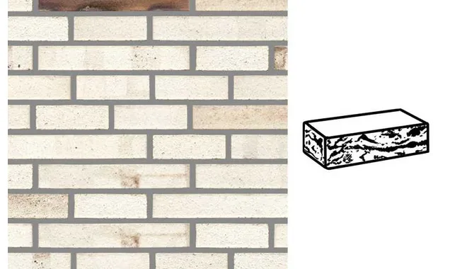 Кирпич клинкерный Muhr 37_06 KS Serie mondan Kohle Spezial готик, 290х90х52 мм