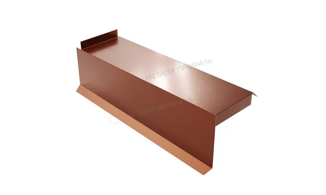 Планка сегментная торцевая левая 350 мм (PURMAN-20-Argillite-0.5)