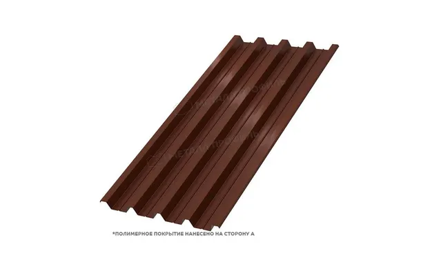 Профлист Металл Профиль Н60 0.5 PURETAN® RR 29 Вишневый A